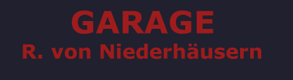 Garage R. von Niederhäusern